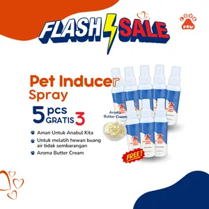 [ BELI 5 FREE 3 ] Love Paw - Spray Untuk Melatih Pipis Dan Pup Kucing Hewan Peliharaan 100ml - Pet Inducer Pee & Pop Training Spray hewan peliharaan spray perlengkapan kucing peralatan kucing kucing asli pet odor anti kucing pup pipis sembarangan penghila