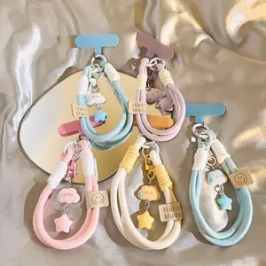 Summertop | GT2104 Gantungan Tali Imut Awan Kartun Lucu Phone Straps HP Rantai Casing Fashion Korean