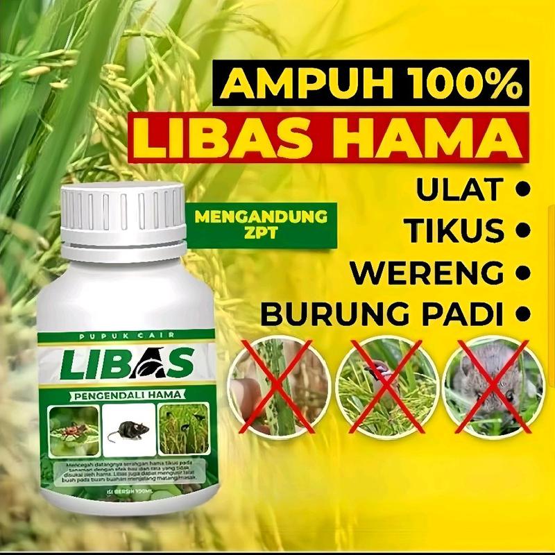 (Beli 3 gratis 1) Pupuk Libas Pembasmi Hama & Bakteri Tanaman Kebun Pohon Set Tumbuhan hama Buah tumbuhan 3