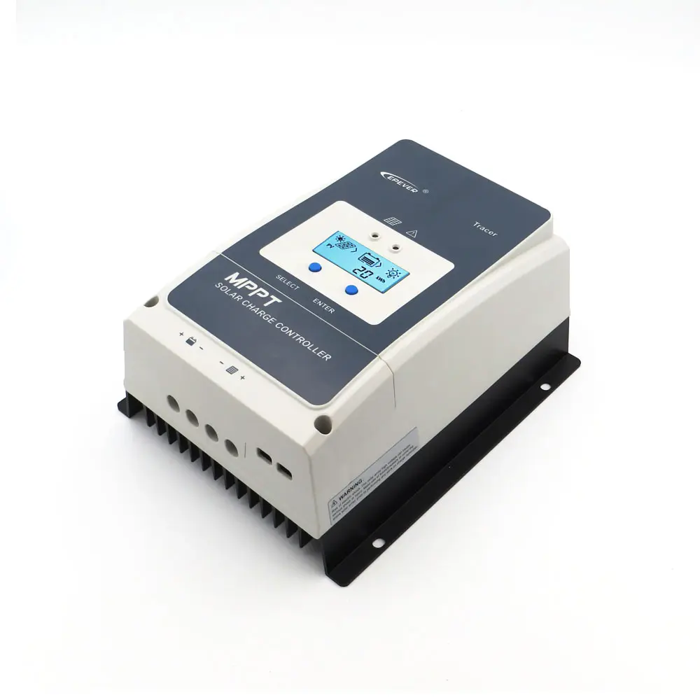 New EPEVER Tracer6420AN 12/24V/36/48V MPPT Solar Charge Controller 60a With LCD Screen And Battery Fuse 200V Solar Panel Input