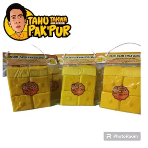 Tahu Takwa Kediri Asli Isi 10 Kemasan Vacuum Tahan Lama Oleh Oleh Khas Kediri Tofu Fresh Made 1 Pack