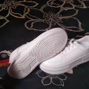 Havana Sepatu Sneakers Tali Simpel Kulit Wanita Korea Canvas Sports Shoes Casual Kasual
