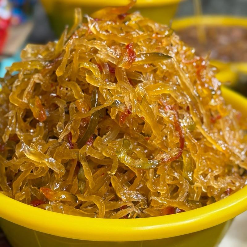  Mắm Đu Đủ sợi to _ vị Mặn ngọt vừa ăn_ ăn kèm thịt luộc_ cơm nóng _Đặc sản miền tây nam bộ_Food ngon 