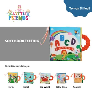 Little Friends Soft Book Teether LFS1120 LFS1130 LFS1140 LFS1150 LFS1160 LFS1170 LFS1180