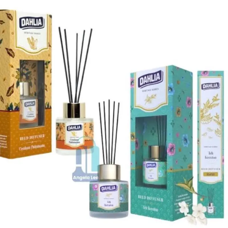 Set Diffuser Reed Dahlia Teh Keraton Cendana Refill Parfum