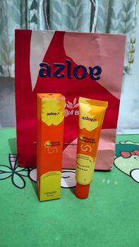 Product Review of [NEW SIZE!] AZLOE TINTED SUNSCREEN HYBRID KULIT BERMINYAK BERJERAWAT SPF 30 PA++ | Azloe Daily Sunscreen UV Protection Facial Wajah Mencerahkan Sunblock from t**e J** 1