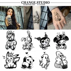 Tatu Sementara, Rekaan Watak Kartun, Tahan 15 Hari, Kalis Air dan Tahan Gosok, Pelekat Tatu