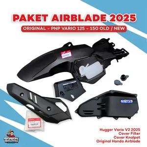 Hugger Airblade New Vario 125 150 Spakbor Kolong Vario New Old Huger Airblade Original Vietnam 2025 Hugger Type New Paket Airblade Motorcycle