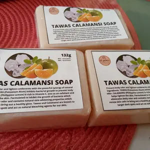 calamansi glutathione soap Papaya Whitening with Papaya Extract Beauty NIACINAMIDE + CALAMANSI PEEL Tawas