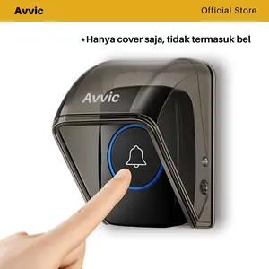 Avvic New Rain Cover E10 With Logo Tutup Pelindung Bel Rumah For Doorbell Wireless Waterproof