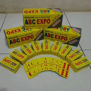 Domino ABC EXPO 1 PACK ISI 10 SET