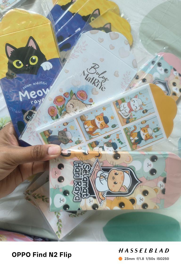 Product Introduction of Meow Raye Sampul 2025! Cute sangat! Jom Order cepat! 5