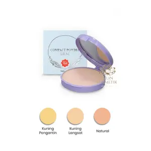 Viva Compact Powder Lilac (19 g) - Viva Cosmetics Bunga Wajah
