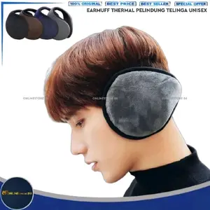 Earmuff Penutup Telinga Musim Dingin Winter Ear Cover Kuping Unisex / Warmer Ear Cap Earmuf Pria Wanita