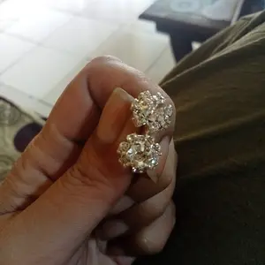 💍SAM💍 FA57 Anting Wanita DIAMOND Gaya Korean Women Stud Earrings Aksesoris Murah Gelang Amber
