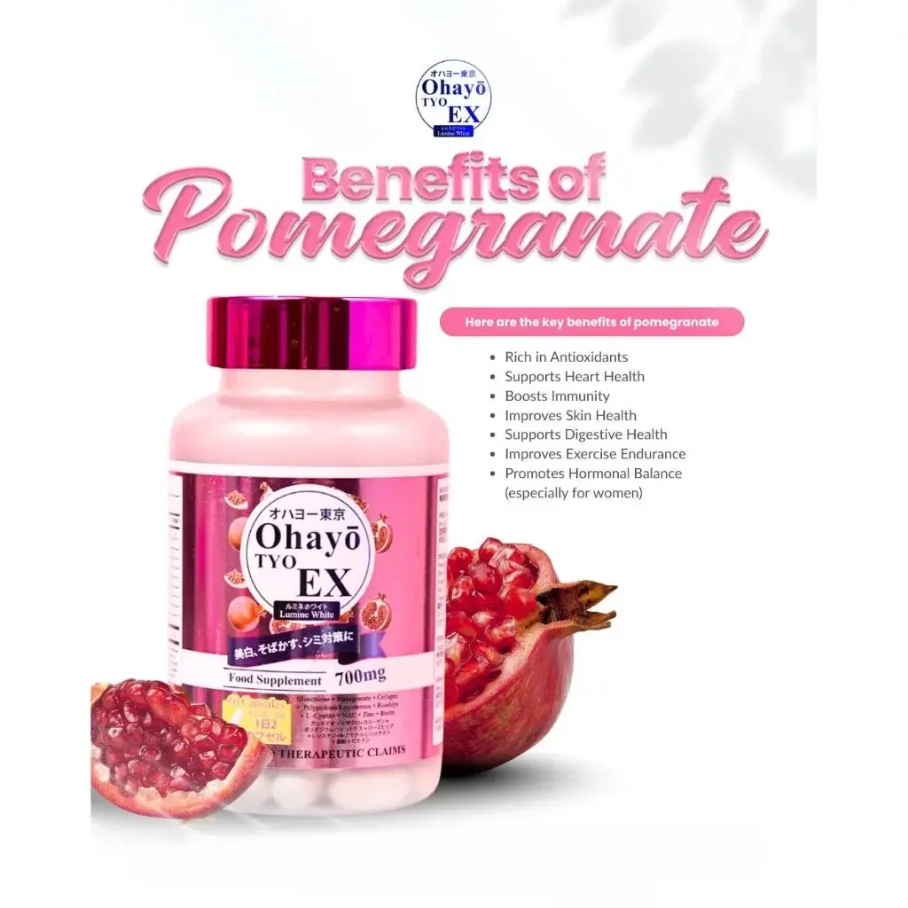 OHAYO TYO TOKYO EX LUMINE WHITE GLUTATHIONE WITH COLLAGEN - TikTok Shop  Philippines