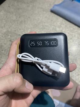 Product Review of 【COD】Hot Sale 20000mAh Mini Power Bank with 4 USB Ports Fast Charging and LED Display, Portable for iOS/Android Phone Charging - Power Bank Charger Pink (Free Shipping) from d**8 1