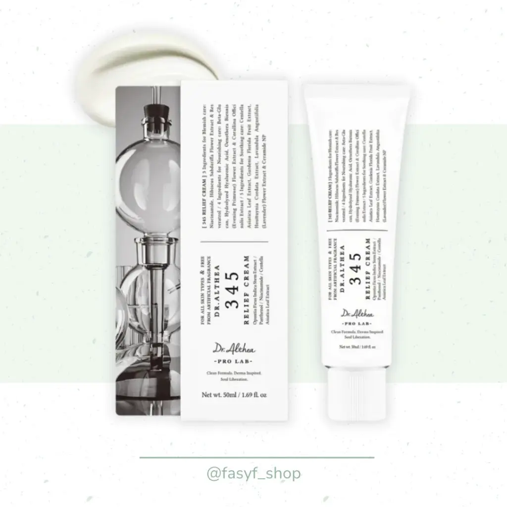 [EXP 11/2027 - READY STOCK] RENEWAL DR.ALTHEA DR ALTHEA 345 RELIEF CREAM POST ACNE CREAM / RESVERATROL 345NA