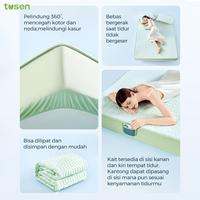 Gambar 【ALL IN COMFORT】DeepSleep Airy I Mattress Topper Cooling Memory Foam TUMT01 & DeepSleep Huggy I  TUP09 - TUMT01Q, TUP09 1 PCS dari Tusen Cooling Dream Kab. Tangerang 3 Tokopedia