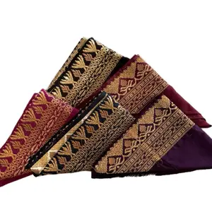 Udeng Lembaran Sibakan / segitiga Semi Songket