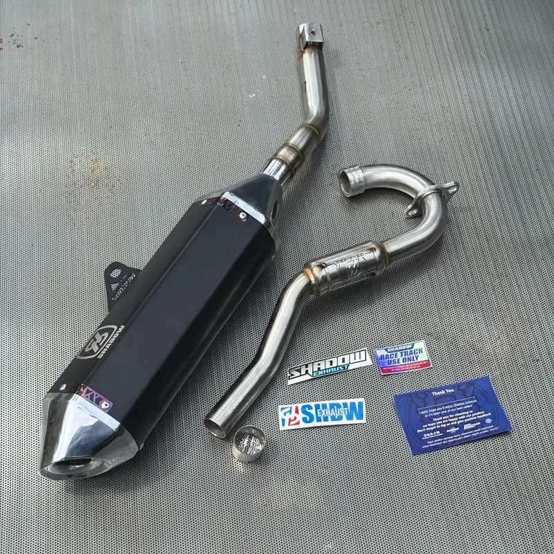 Knalpot Katemi Black shadow exhaust system KLX150 CRF150 WR155 KLX140 KLXTIGER 4