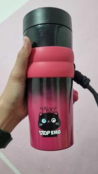 Product Review of Tumbler Stainless Gradasi 710ml / Termos Tumbler Stainless 710ml Free Sedotan + Gantungan Boneka Vacuum from k**🅝 0