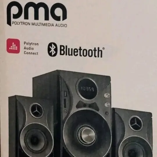 Speaker Polytron Bluetooth Bass PMA 9310 Black Gold dengan Kualitas Terbaik Hitam 5