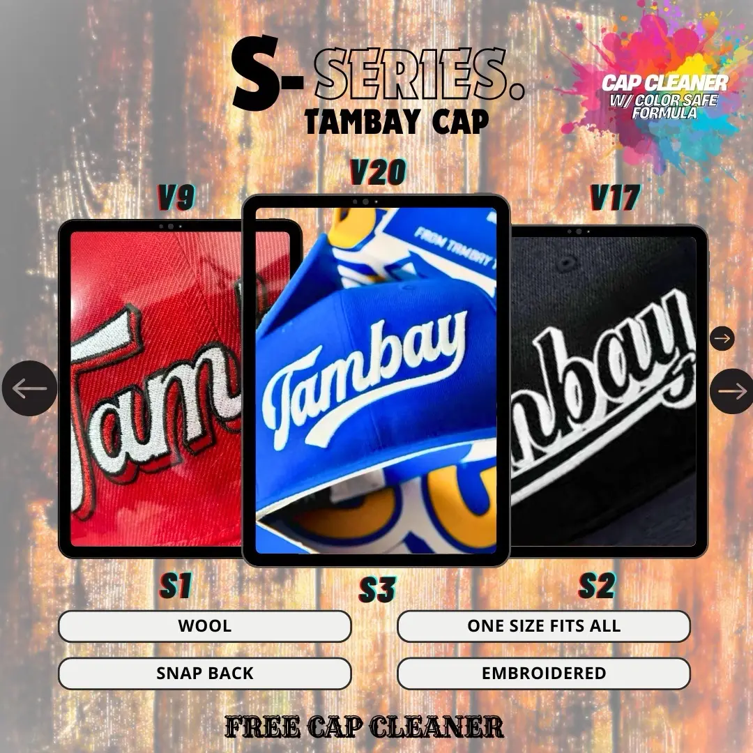 TAMBAY CAP V09 V17 V20 by PIO BALBUENA (signed) BASEBALL CAP
