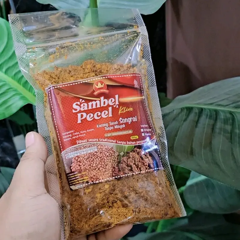sambel pecel emas merah 250 gram 3