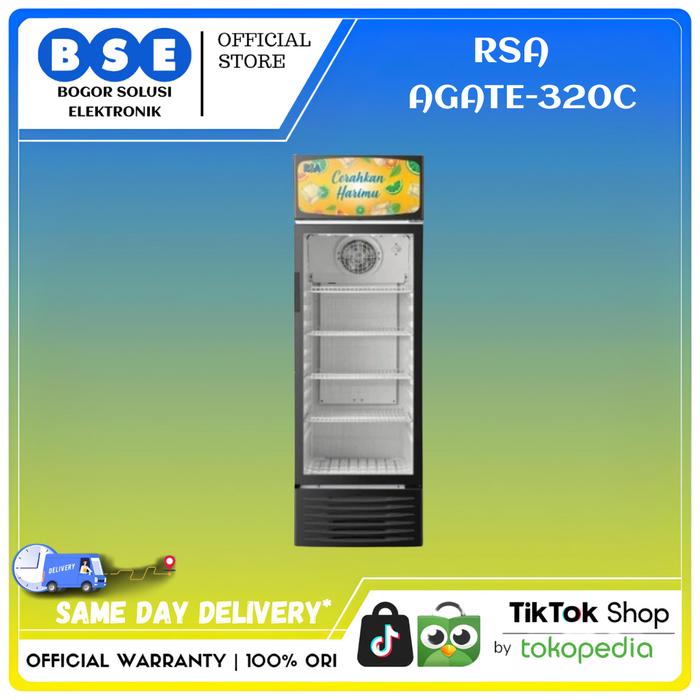 Gambar Showcase 4 Rak RSA Agate-320C Agate320C 328 Liter Showcase RSA 230 Watt dari Bogor Solusi Elektronik Kab. Bogor Tokopedia
