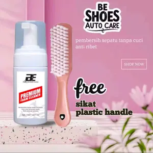 Terlaris No. 1 | PAKET CUCI SEPATU Foam Shoes Cleaner Bubble gum By Be Shoes Care | Pembersih Sepatu Instan Foam Cleaner