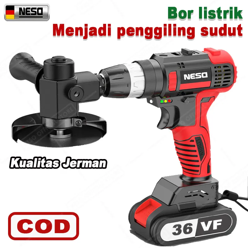 NESO Adaptor Angel Grinder Portabel Konverter Gerinda Sudut Bor Listrik Multifungsi Ke Gergaji Listrik Melingkar Adaptor Angel Grinder