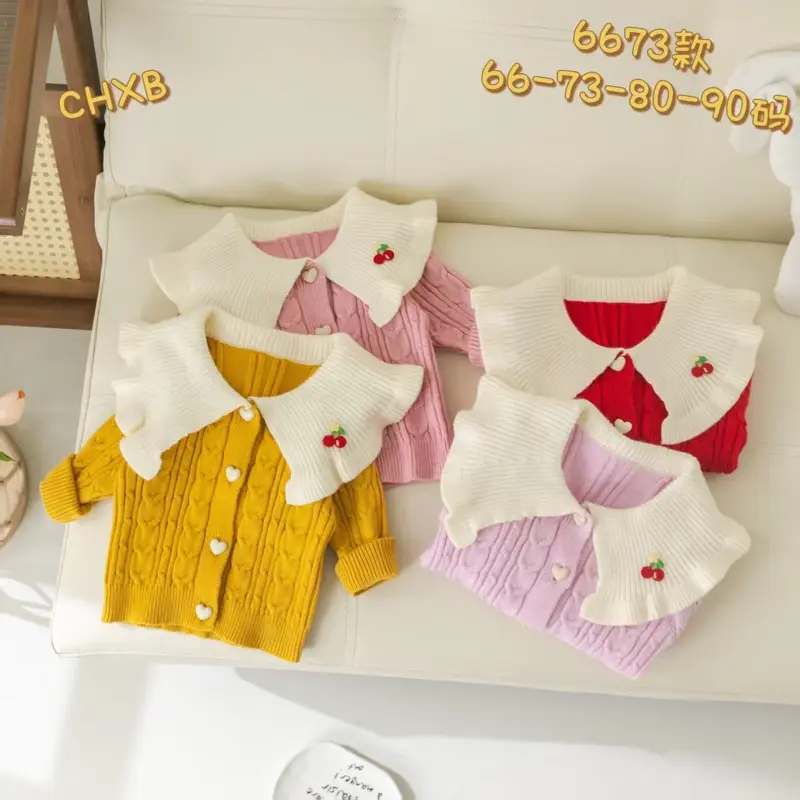 Bunga baby,Sweater rajut anak premium umur 6 bulan sampai 2 tahun 0