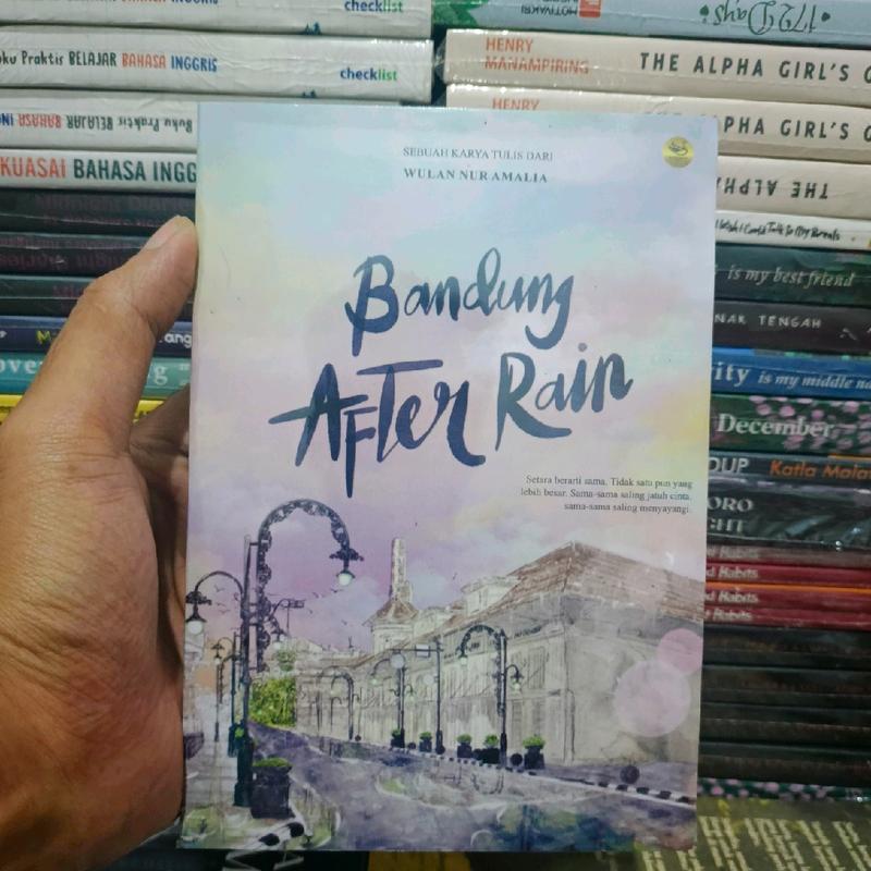 Paket Novel Bandung After Rain + Warung Bujang Bookpaper Kuning 2