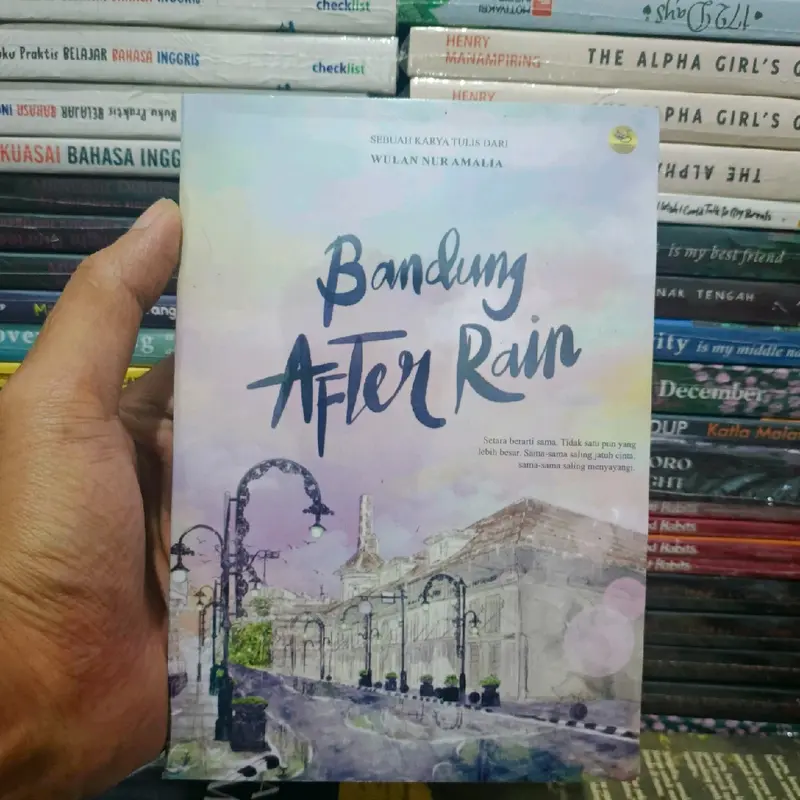 Paket Novel Bandung After Rain + Warung Bujang Bookpaper Kuning 3