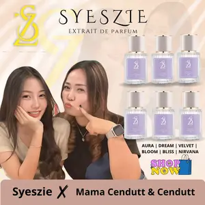 [ SYESZIE X MISS CENDUT & MOM ] Parfum Syeszie Extrait De Parfum 30ml - 6 Varian Aroma - Syeszie Perfume