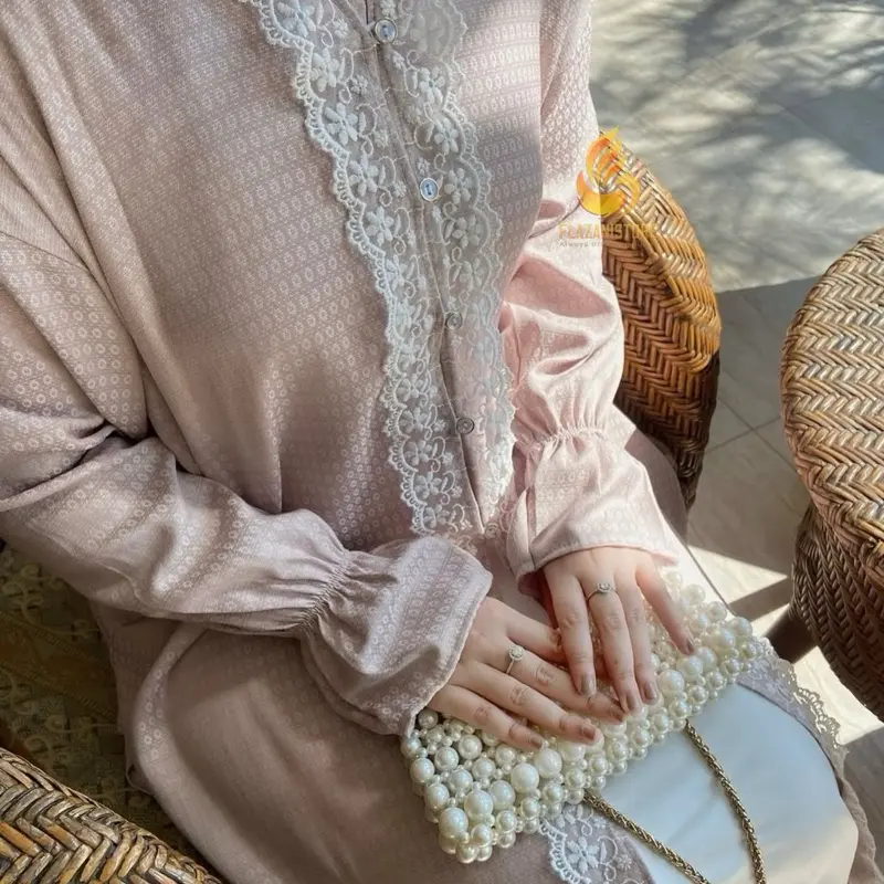 Kaluna Tunik Kebaya - Tunik Kutubaru Jaguard Viscose - Atasan Kebaya 5