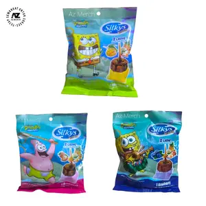 Silkys Duo Jelly Dua Lapis isi 10pcs - Kemasan Edisi Spongebob