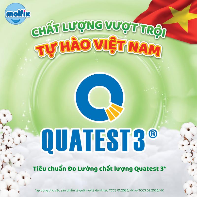 Product Introduction of [Bao bì thay đổi theo từng đợt nhập hàng] M34 - [BAO BÌ MỚI] - Tã quần Molfix Thiên nhiên Ultra - Bịch Lẻ Cho Bé 25