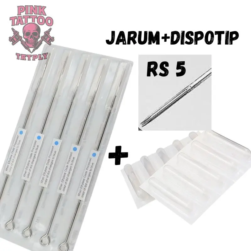 satu sheet jarum coil RS 5 label premium-sepasang coil rs5