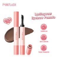 Gambar PINKFLASH #ColorLock Waterproof Eyebrow Pomade Cream High Pigment Smudge-proof Long-lasting Non-caking Soft Smooth Quick-drying Shaping 2PCS - BR01+BR02 dari PINKFLASH STORE Kab. Tangerang 1 Tokopedia