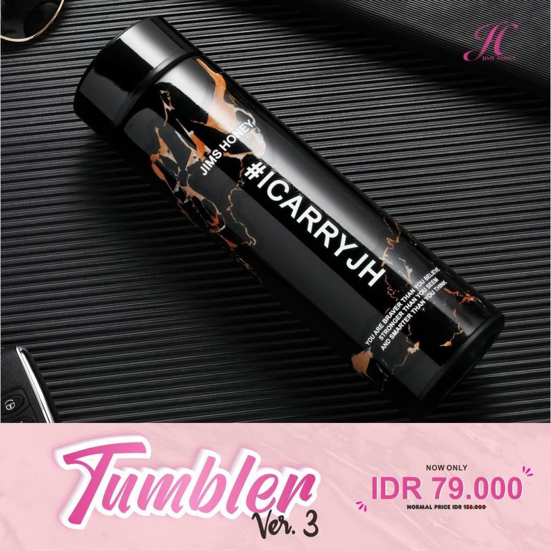 JIMS HONEY TUMBLER VER 3.0 (Botol Minum Panas / Dingin 425ml)