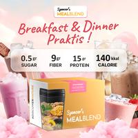 Gambar Spencer's MealBlend - Meal Replacement Tinggi Nutrisi dengan Chia Seeds & Pea Protein - Belgian Dark Choco dari Spencer's Official Store Kota Surabaya 1 Tokopedia