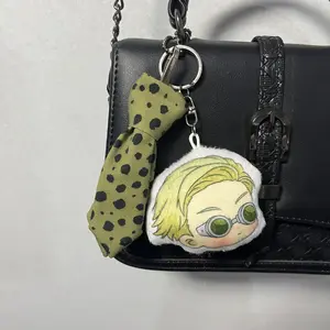 nanami necktie keychain - gantungan kunci nanami