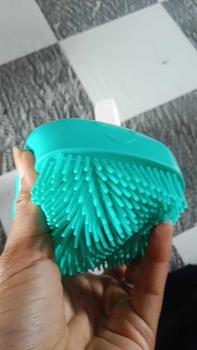 Product Review of Sikat Mandi Dispenser Silicon /Shower Brush Silicon / Sikat Silicone Lembut Dispenser Sabun Mandi   Silikon from 🌹**i S** 2