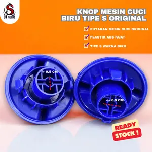 STRONG KNOP MESIN CUCI MODEL S / KNOP BIRU 2 TABUNG