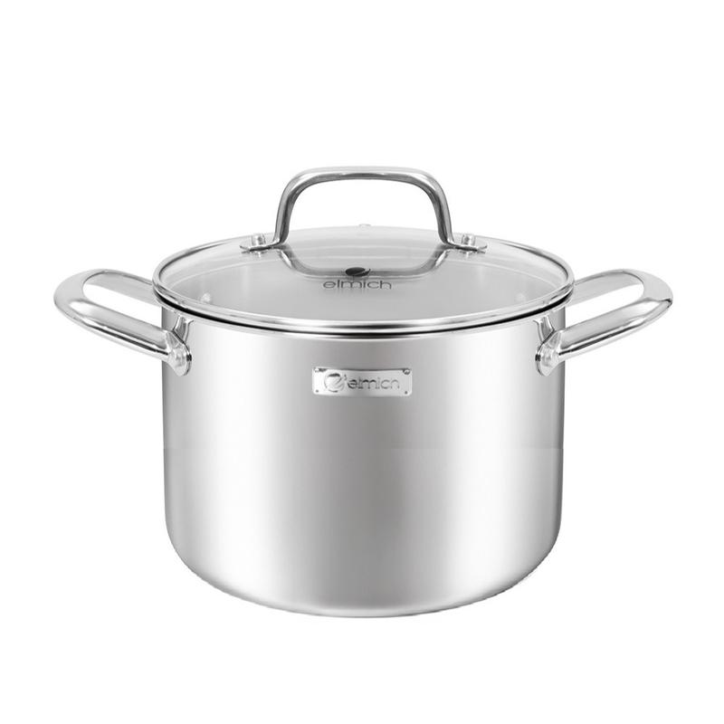   Nồi luộc gà  inox liền khối Elmich Trimax Napoli EL2538IN28 size 28cm 