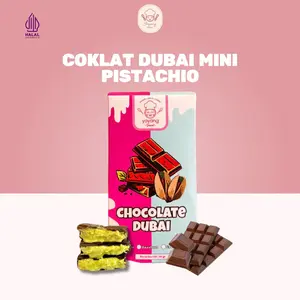 Mini Coklat Dubai Kunafe Pistachio 40g MINI  - Yayang Dessert dubai  chocolate
