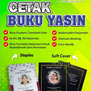 CETAK BUKU YASIN Custom/Tambah Foto
