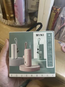 Product Review of Mtech Mini PowerCapsule Series 20W iPh Type C 5000mAh Power Bank with Stand Portable charger Battery PowerBank from ** j**🥀 1